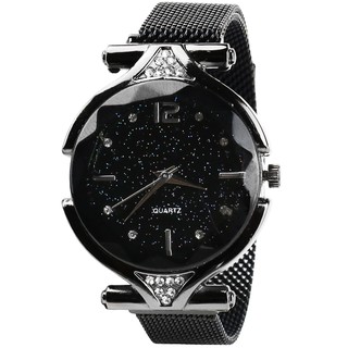 Relógio feminino de luxo casual fecho magnético Relógios femininos