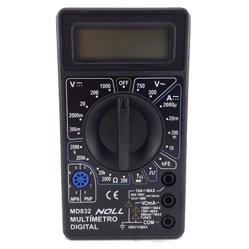 Multímetro Digital DT832 233,0001 NOLL em Oferta na Shopee