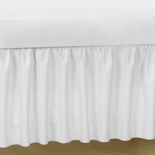 Saia Para Berço Americano 100% Algodão - Branco em Oferta na Shopee