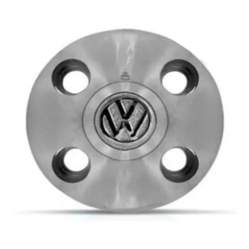 1 Calota Centro Roda Vw Fusca, Brasilia, Cromada Roda 4x130