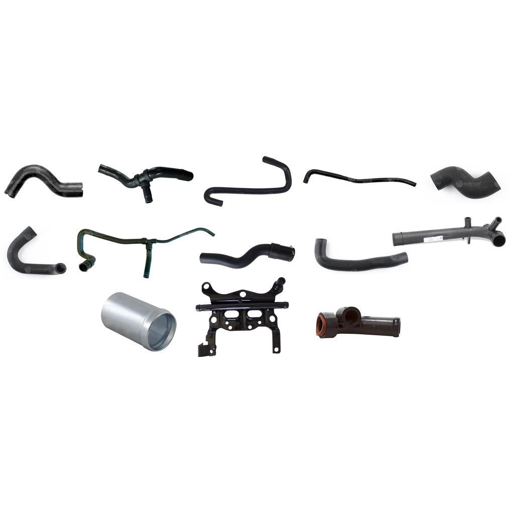 Jogo 9 Mangotes + 4 Ductos Chevrolet Montana 1.4 - 90091526
