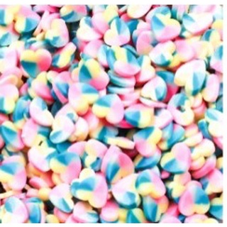 Aplique Mini coração Tay Day em Pvc C/100/200/250/500 PÇS em Oferta na Shopee