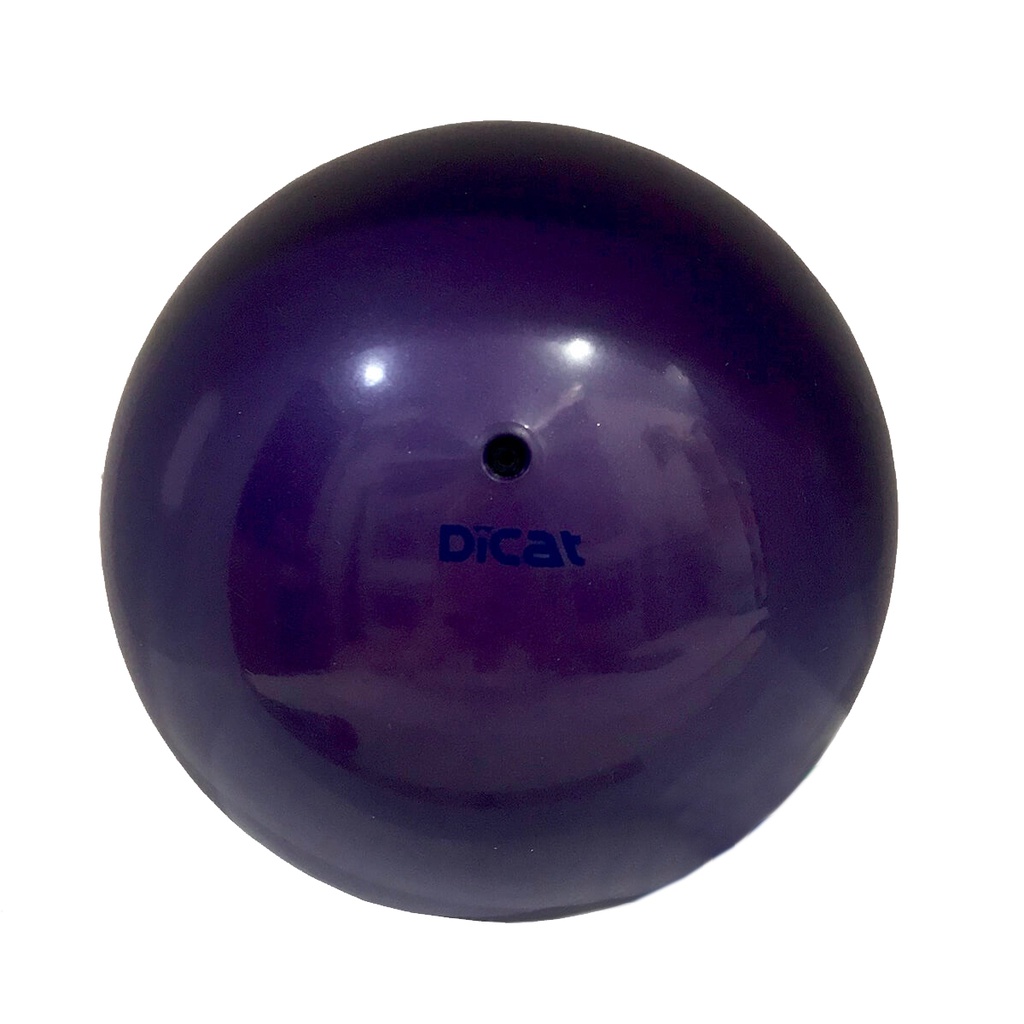 Bola Glitter 400g 20cm Ginástica Rítmica Dicat Sports Vinho