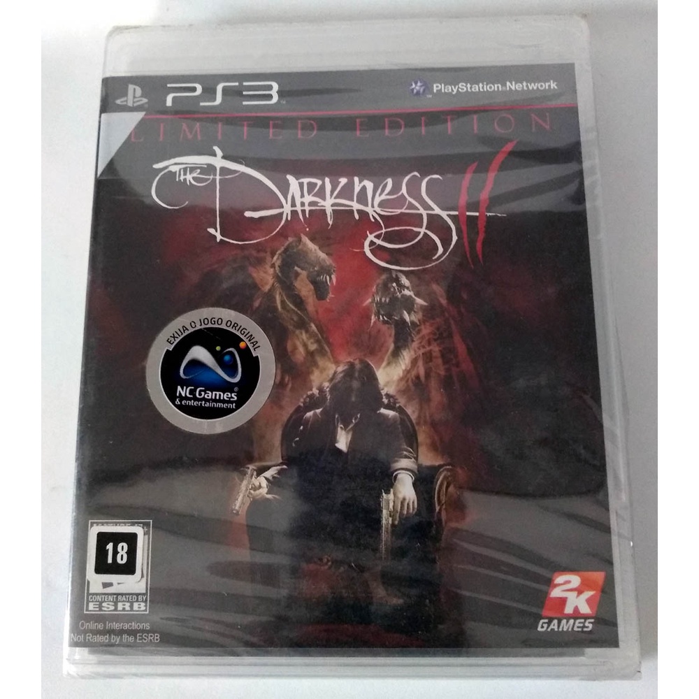 Jogo The Darkness 2 - Limited Ed. Ps3 - Mídia Fisica (novo)