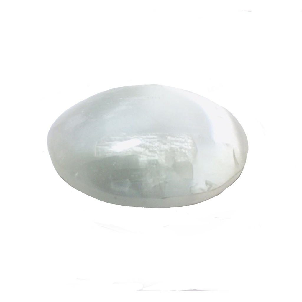 Sabonete Massagem Selenita Branca Pedra Natural Promoção Pedra Natural