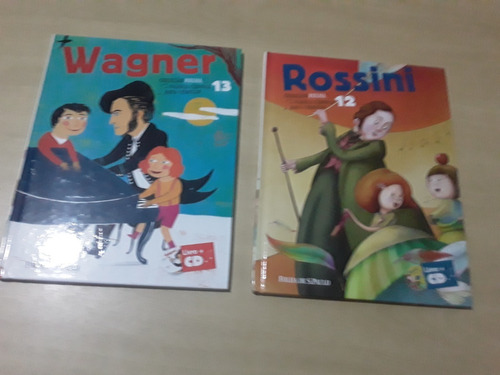Rossini 12 + Wagner 13 - Folha Música Clássica Para Crianças