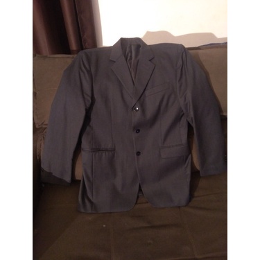 Terno Masculino Cinza - 3 Botões - Tamanho M 44 - Raffer