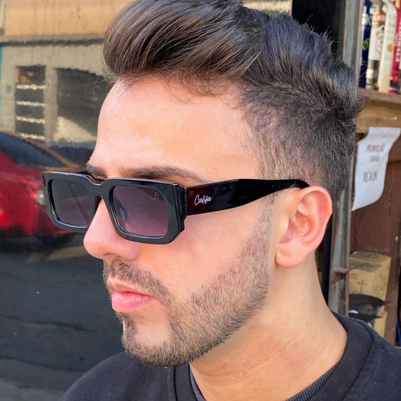 Óculos de Sol Retrô Vintage Retangular M2