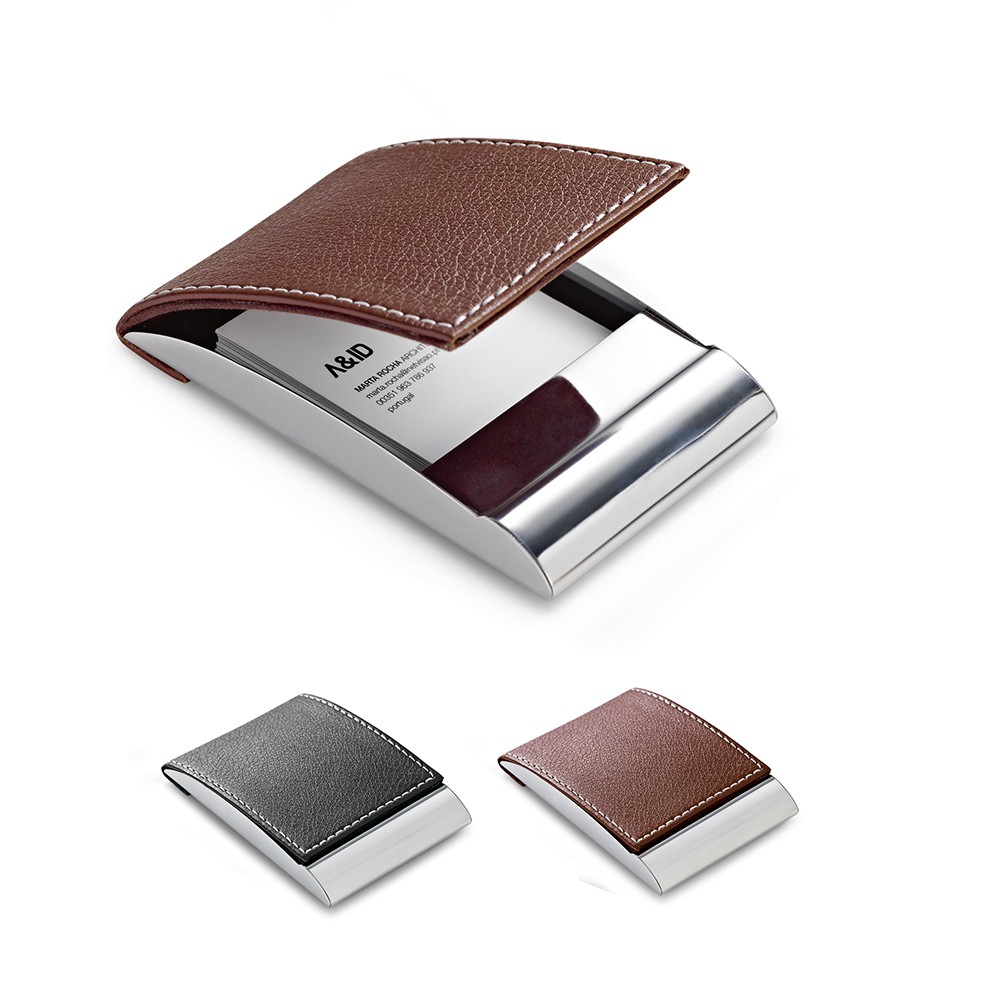 Porta cartões de visita executivo em Oferta na Shopee