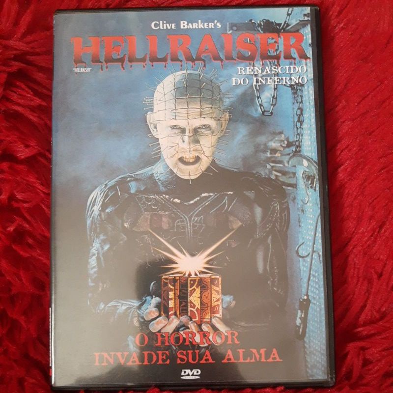 DVD HELLRAISER RENASCIDO DO INFERNO