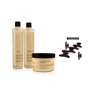 KIT FIXE COLOR HOME CARE 3X300 SOUPLE LISS E AVULSO+ BRINDE