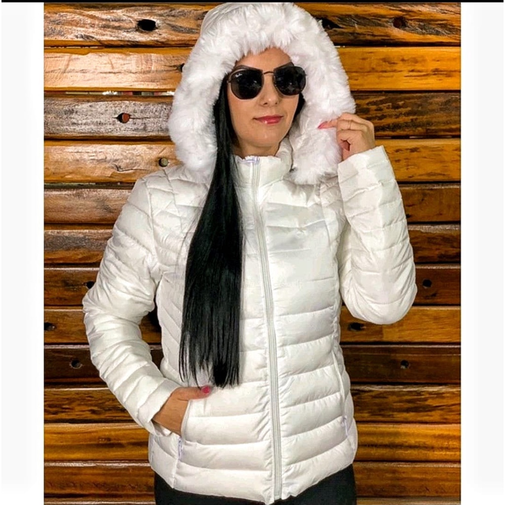 Bobojaco Jaqueta Bordado Blusa Pelinho Feminino Pelinho Bomber | Shopee ...