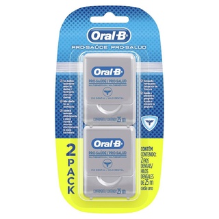 Fio Dental Oral-B Pro Saúde 25m Leve 2 Pague 1