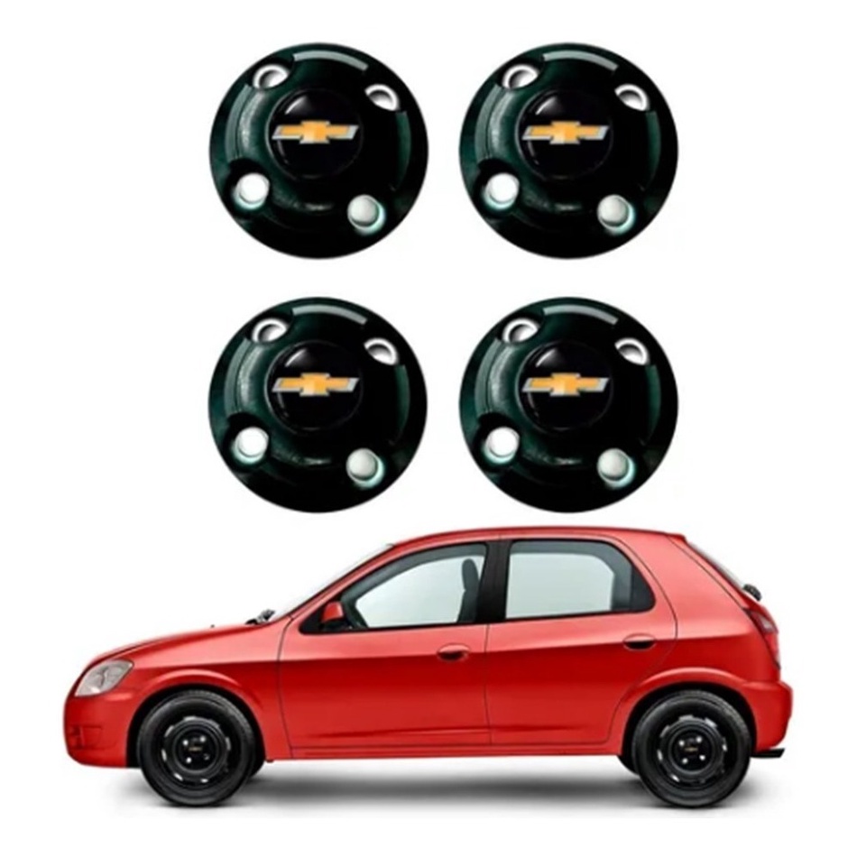 Jogo Calotinha Central Gm Corsa Celta Onix Meriva Spin Astra New Black  - 8 Arruelas - em Oferta na Shopee