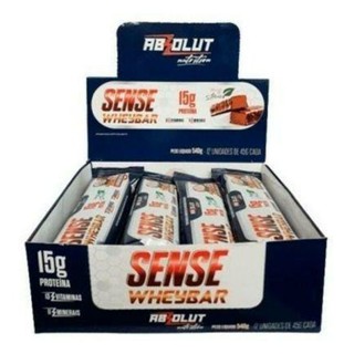 Barra de Proteína Sense Bar Absolut Nutrition 12 Unidades