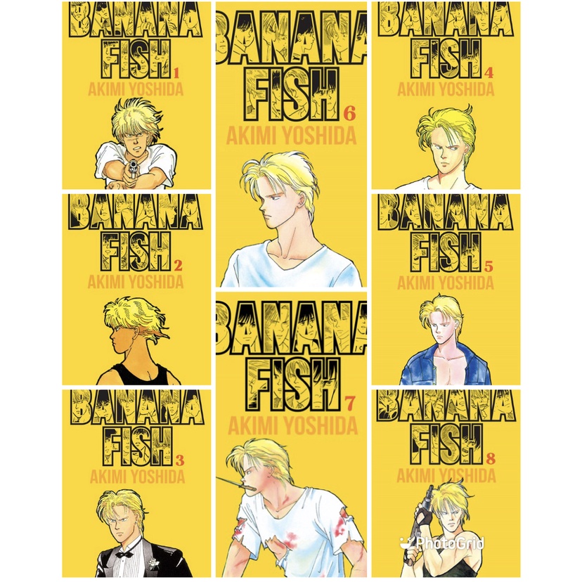 Manga Banana Fish Vol 1 Ao Vol 10 Shopee Brasil