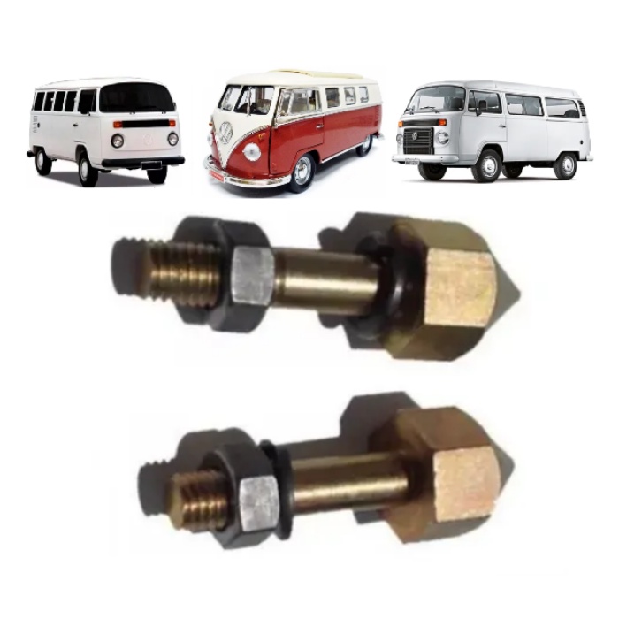 2 Parafusos Limitador do pivo Da Manga De Eixo Vw Kombi