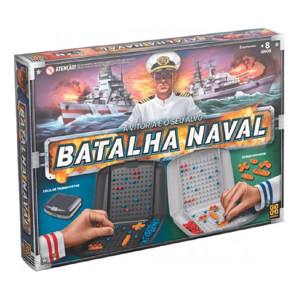 Jogo Batalha Naval 01853 - Grow em Oferta na Shopee