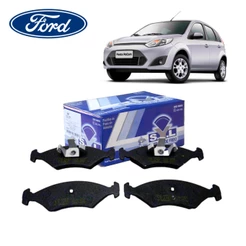 Jogo Pastilha Freio Ford Fiesta 1.6 Rocam 2010 2011 2012 2013 2014 Sem Abs
