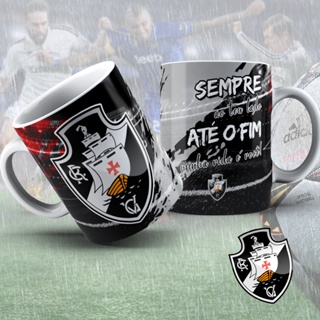 Caneca Vasco Porcelana Embalada para Presente em Oferta na Shopee