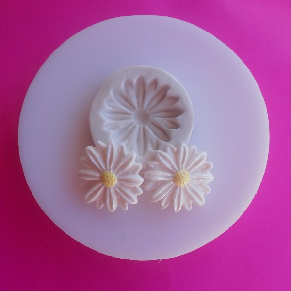 Molde De Silicone Margarida Pequena Molde Para Confeitaria Molde Para Biscuit 1180 em Oferta na Shopee