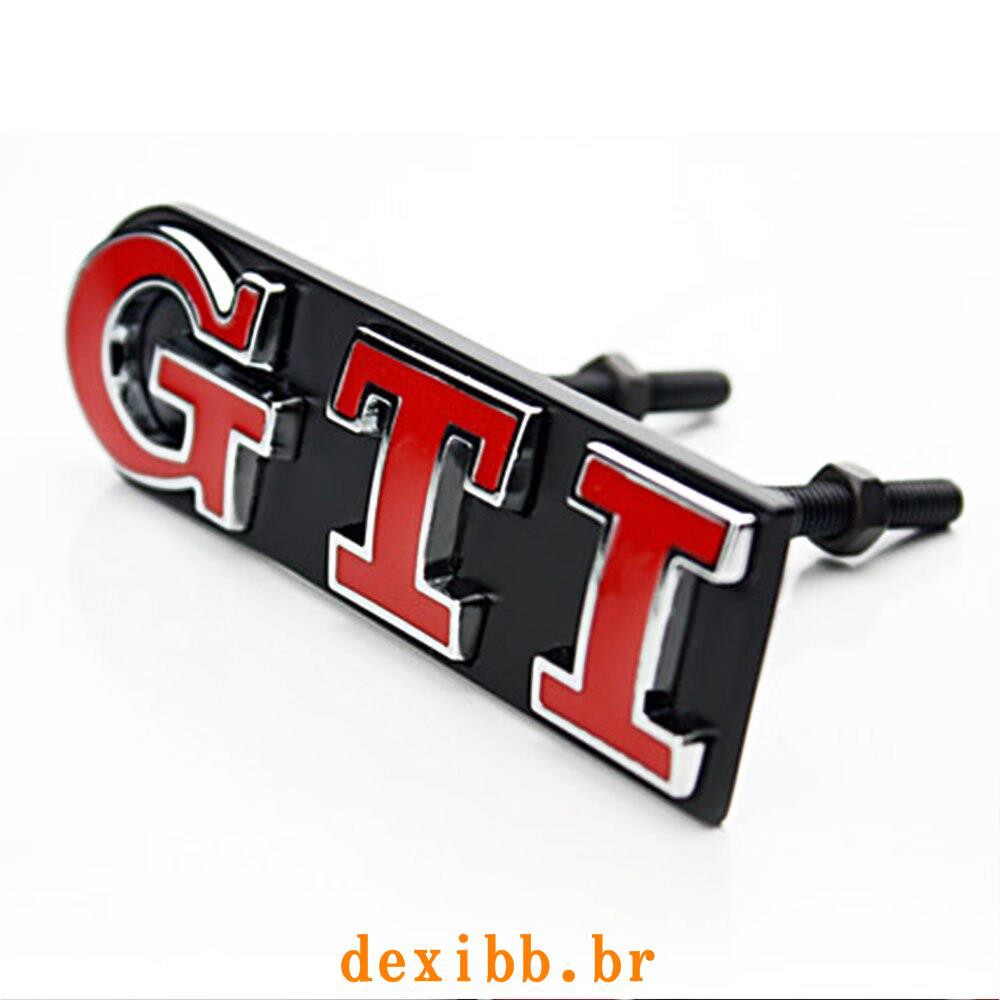 Estilo Do Carro Emblema Da Grade Capô Dianteiro Para VW GTI passat B5 POLO Golf MK2 MK3 MK4 MK6 MK7 CC R32