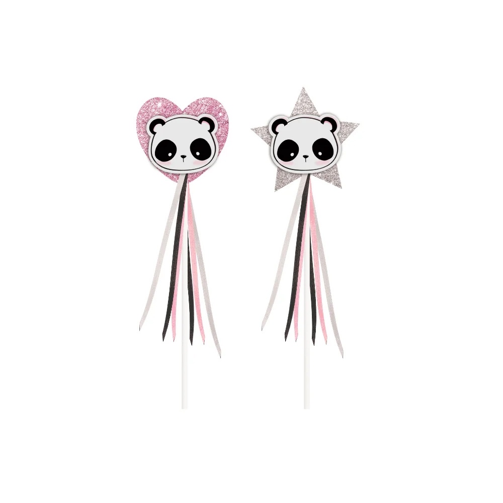 Varinha de Condão Festa Panda - 2 unidades - Cromus - Rizzo Festas em Oferta na Shopee