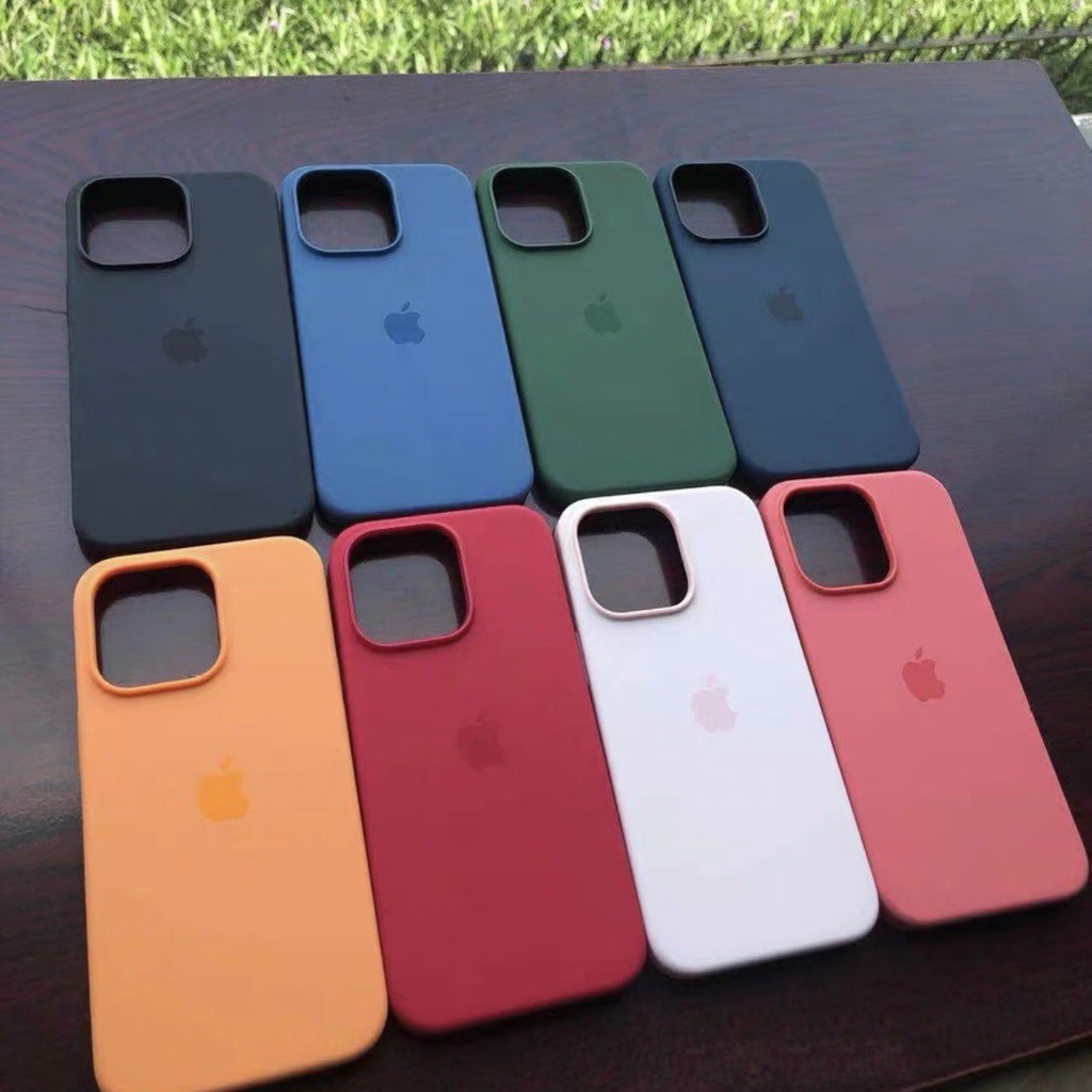 Capa Case iPhone 12 Pro Max Protetora De Silicone Macia De Veludo Genuíno Cobertura Total