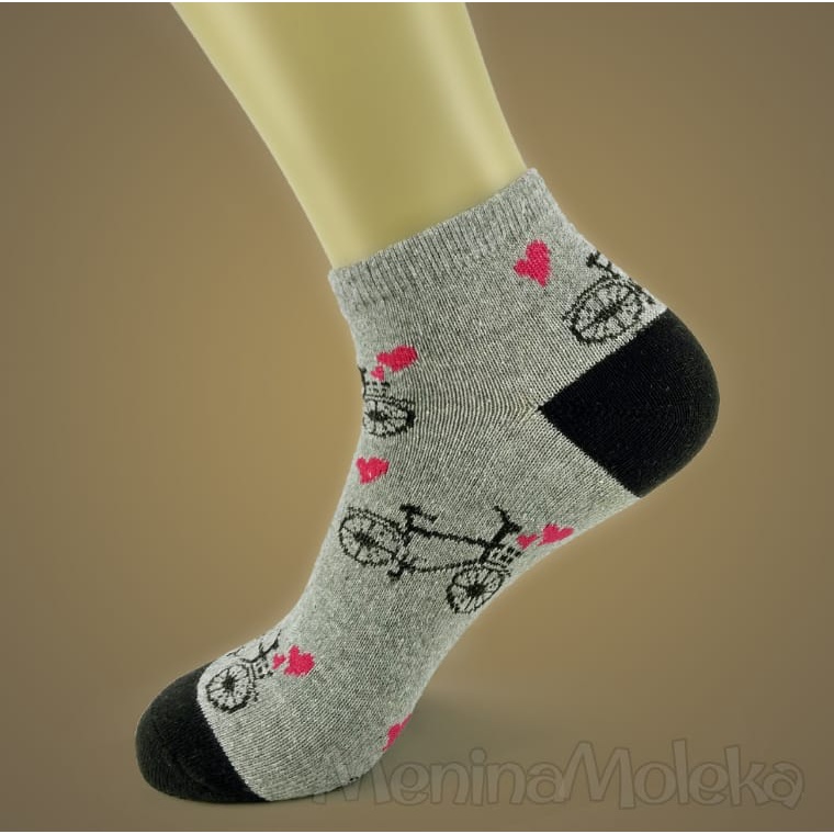 Meia Cano Médio kit com 3 Pares Algodão 33 Ao 38 Cano Curto Soquete