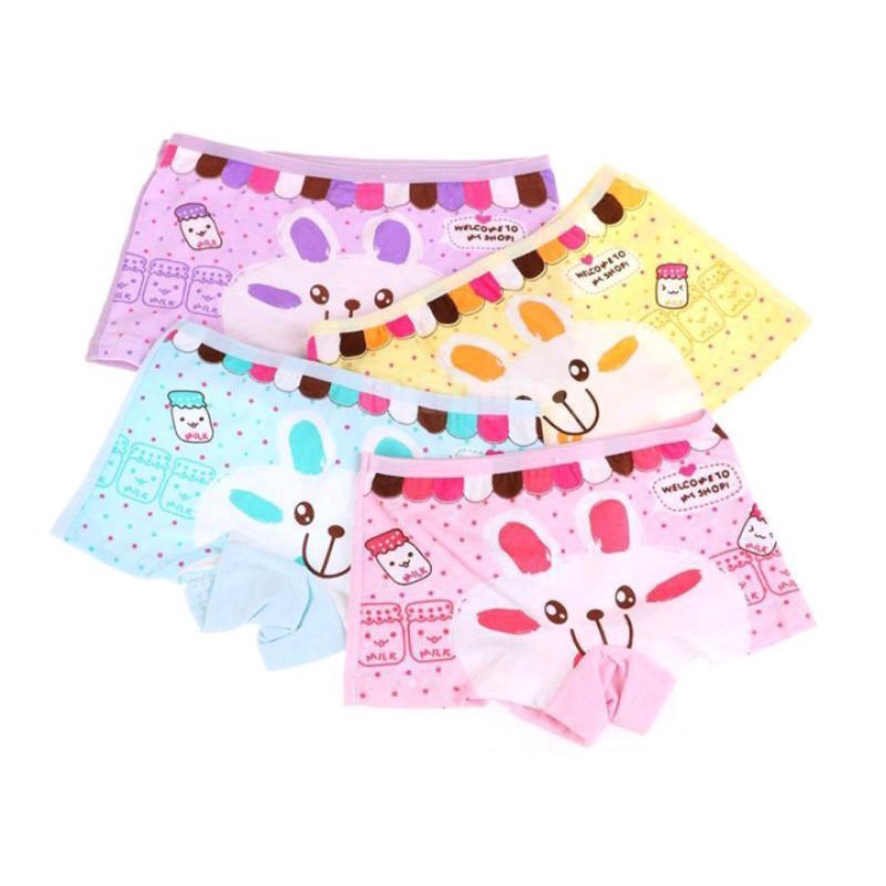 Kit CALCINHA SHORT INFANTIL (Confortável COTTON 100% ALGODÃO ) chort bermuda menina
