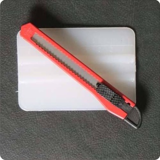 Espátula de silicone + estilete promocional