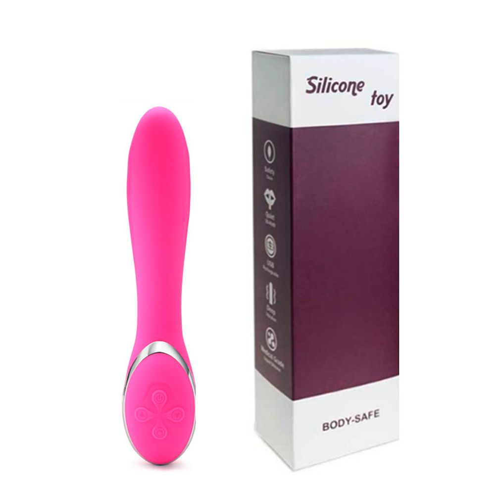 YOU VIBE Vibrador Estimulador Ponto G Silicone 12 Modos Vibração COR: ROSA  REF:AIXI0015 | Shopee Brasil