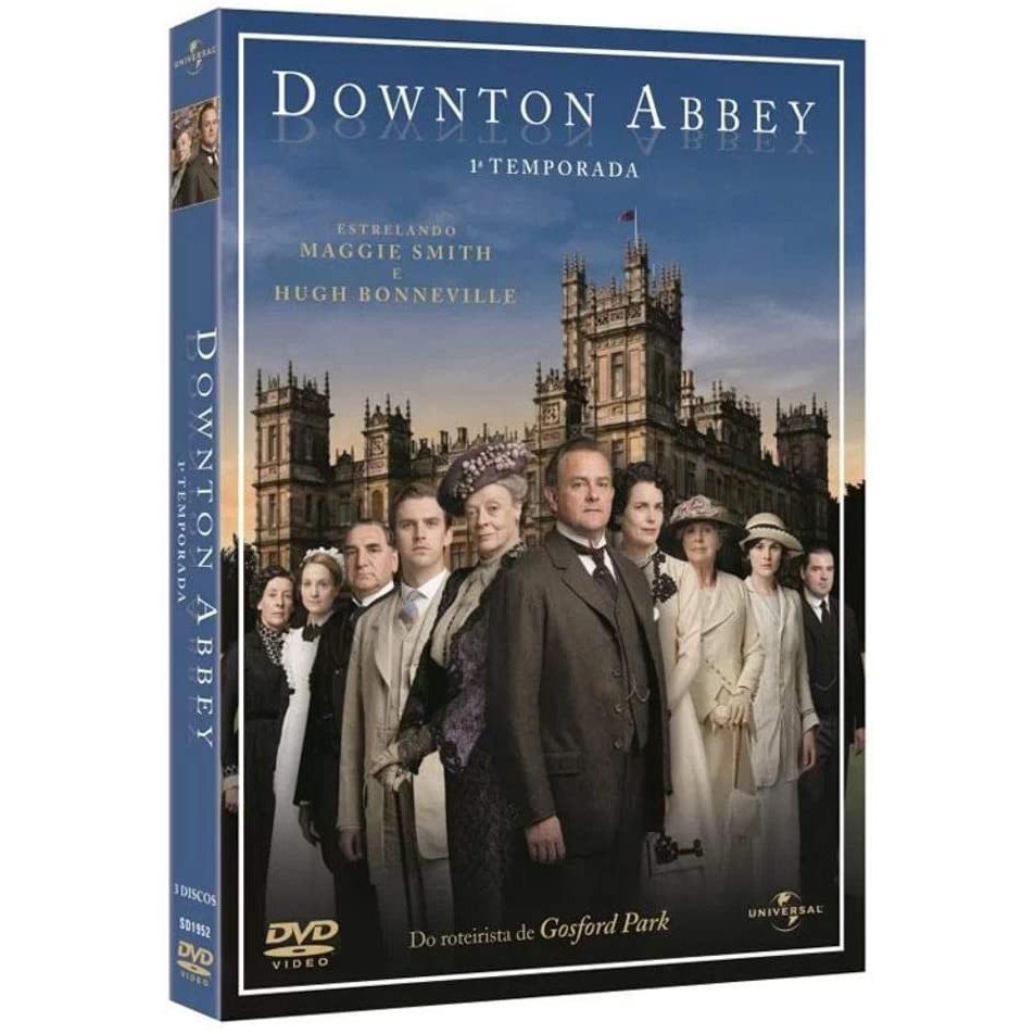 BOX - DOWNTON ABBEY - 1ª TEMPORADA (3 DVDs) ORIGINAL / LACRADO | Shopee ...