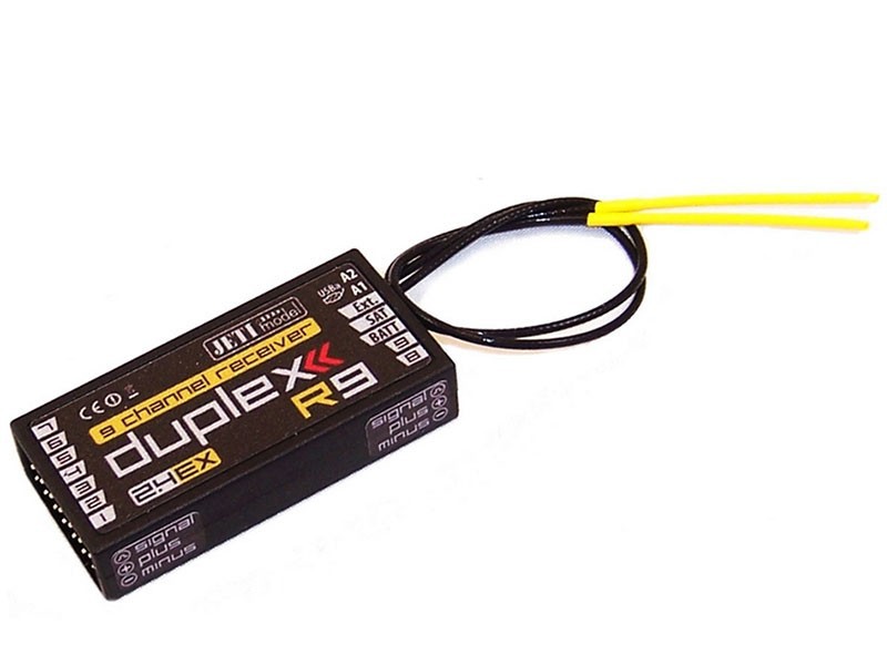 Receptor Jeti Duplex EX R9 2.4GHz Receiver w/Telemetry Shopee Brasil