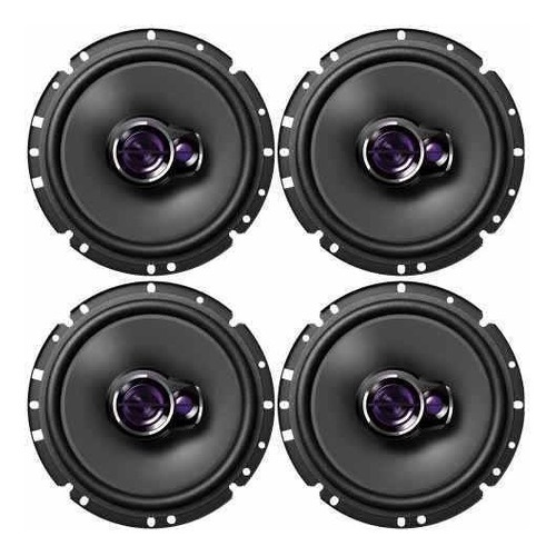 Kit 4 Auto Falante 6 Pioneer Triaxial 50w Rms Sonata Tucson