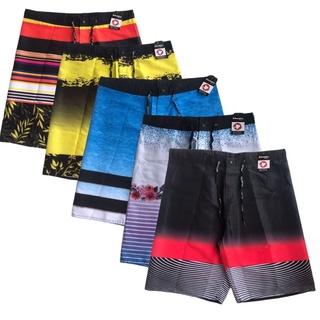 Combo Com 05 Bermudas Adulto Masculina Tactel Praia