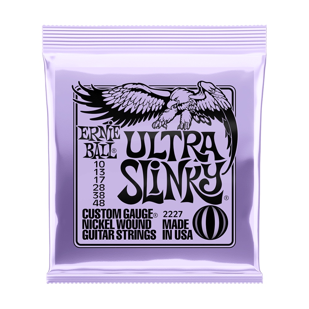 Encordoamento Guitarra 010 Ultra Slink Ernie Ball P02227 em Oferta na Shopee
