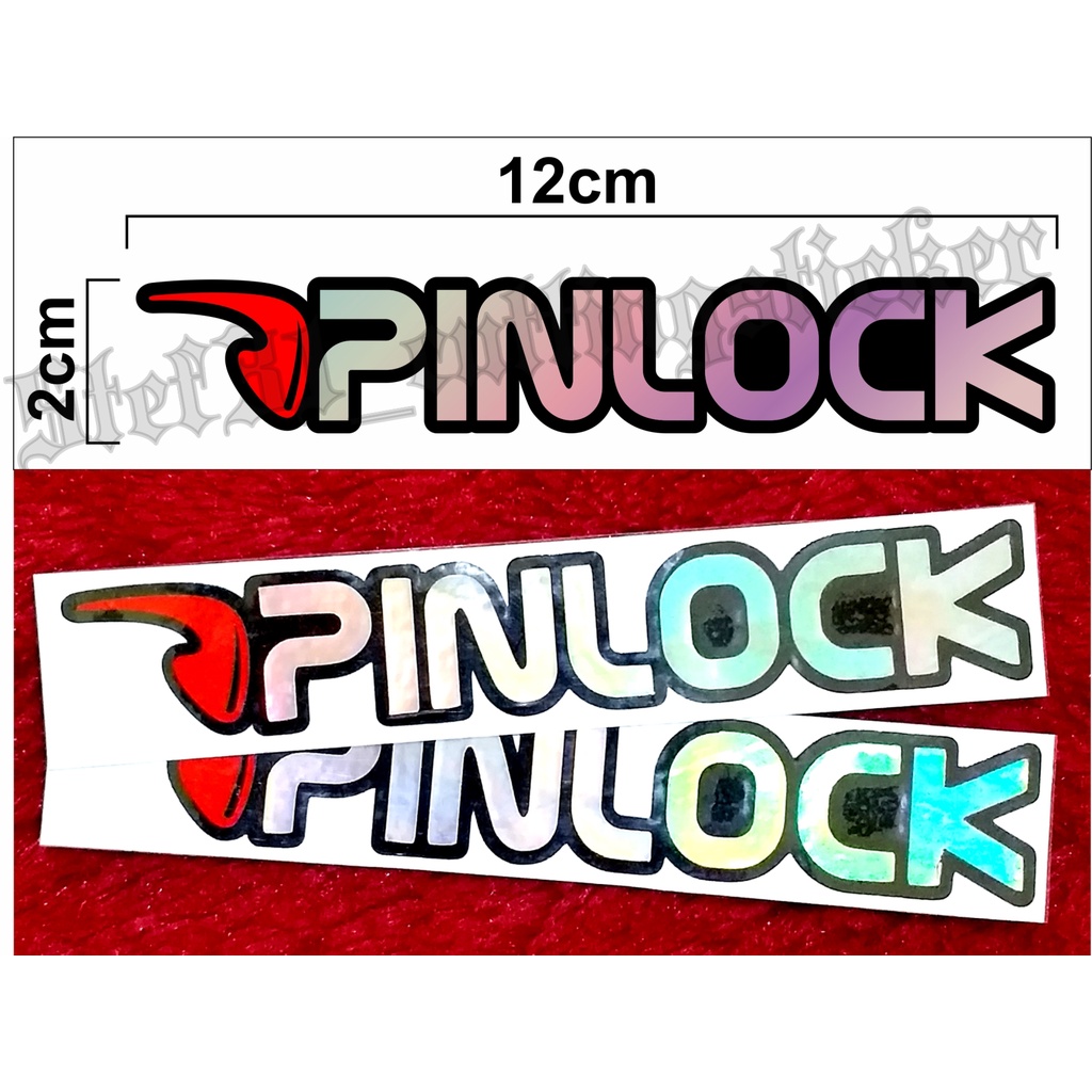 Adesivo De Corte Do Logotipo pinlock , Com