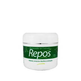 Creme Removedor De Cutículas 120g Repos Hidrata e Amacia Mãos e Pés
