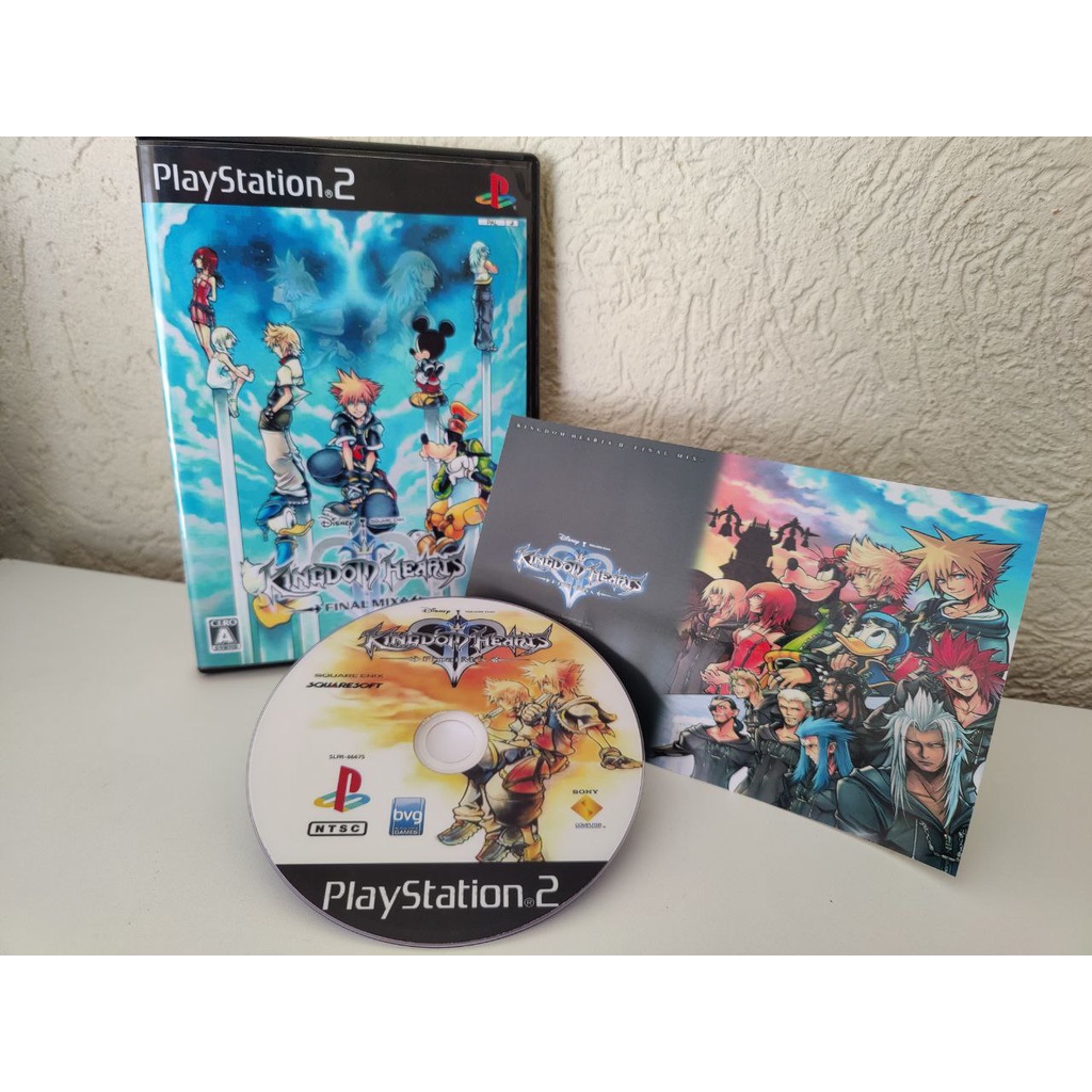 Kingdom Hearts Final Mix 2 Pt Br PLAY 2 Escorrega o Preço