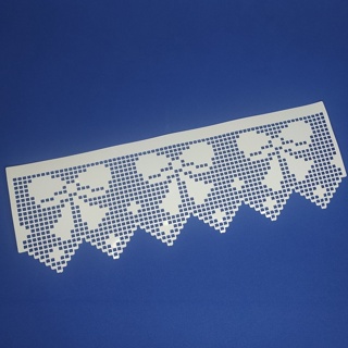 Stencil para Pintura Bordado Laços - 10x30 cm Natal em Oferta na Shopee