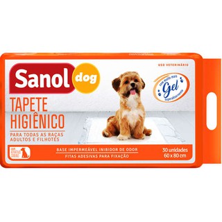 Tapete Higiênico Sanol Dog 30 Unidades