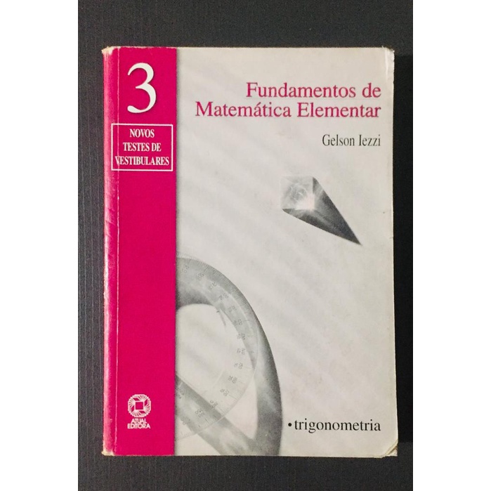 Fundamentos da Matemática elementar volume 3: Trigonometria | Shopee Brasil