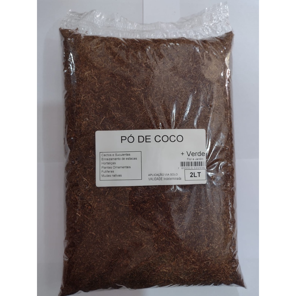 2 Litros Pó de Coco Natural Para Plantas Répteis Roedores Jabuti Tartaruga Terrário em Oferta na Shopee