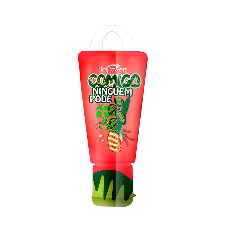 Excitante Unissex com Óleo de Cravo e Efeito de Superaquecimento - Hot Flowers Comigo Ninguém Pode - 15g em Oferta na Shopee