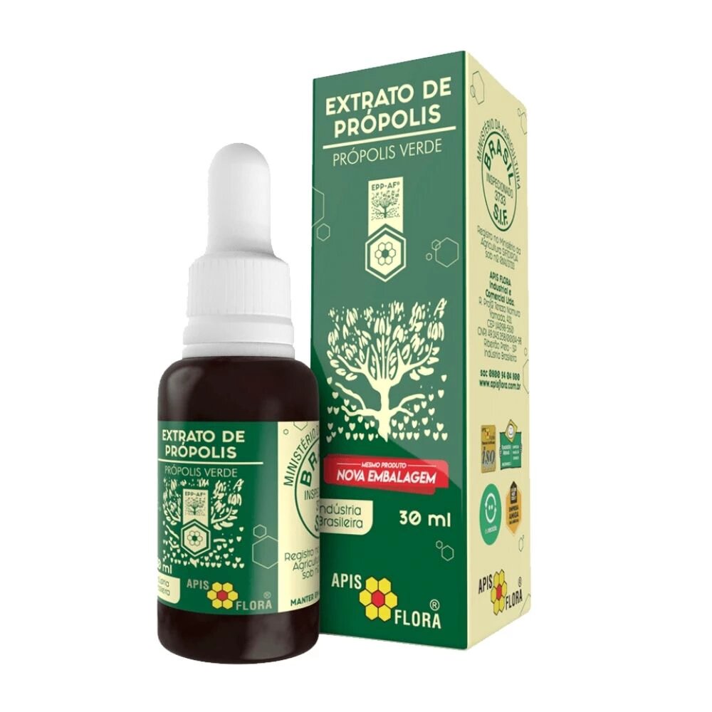 Extrato de Própolis Verde 30 ml ApisFlora