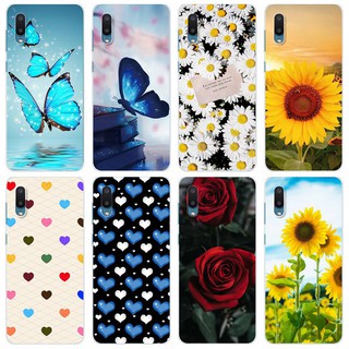 Samsung Galaxy A02 A2 Core Soft Case Fashion Love Heart Flower Butterfly Printed Casing Phone Cover Samsung A02 2021 A022 A2Core Case
