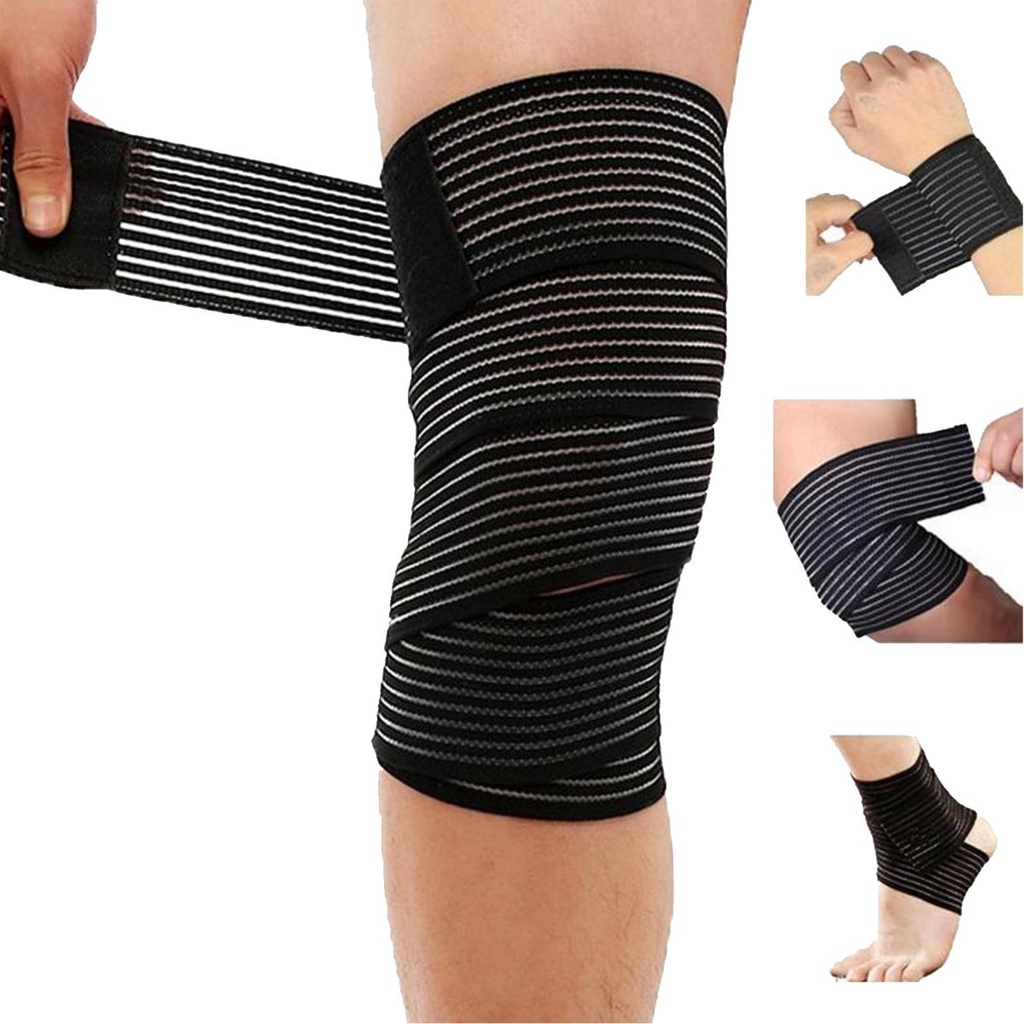 Faixa Compressao Munhequeira Cotoveleira Tornozelo Multiuso