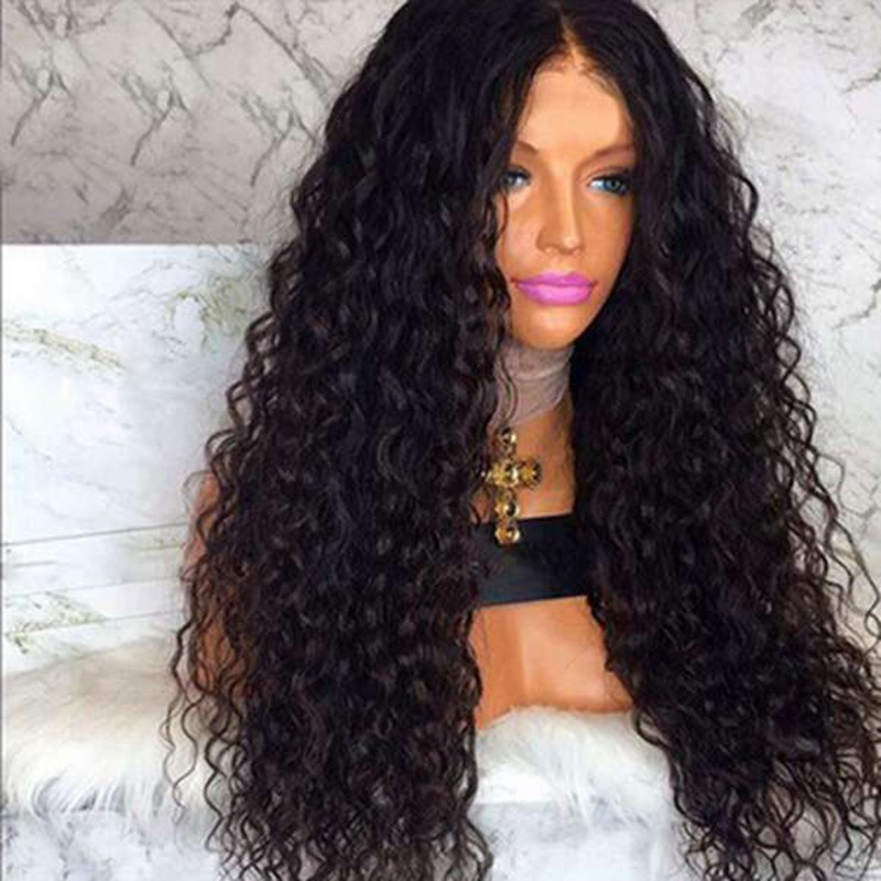 lace front wig afro