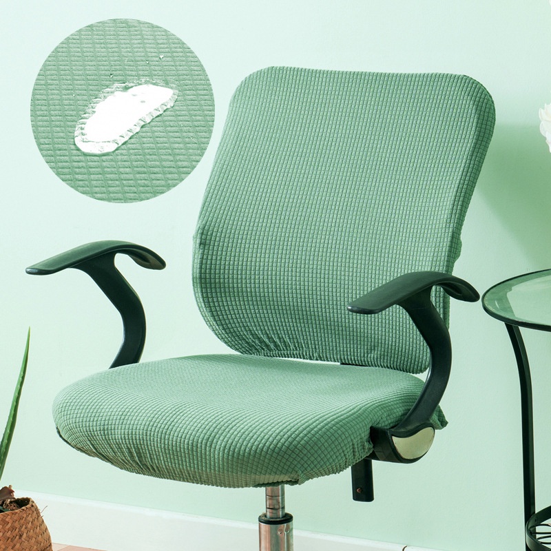 Jacquard Elastic Office À Prova D'água Capa De Cadeira Giratória Para Computador Cobertura Universal Boss Home Chiclive